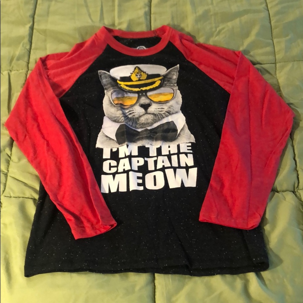 Boys Cat shirt